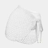 Crochet Sarong White