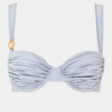Rose Push-up Top Silver