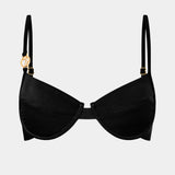 Gia Push-up Top Black