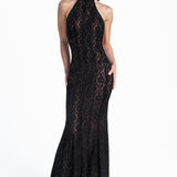 Celine sequin lace dress